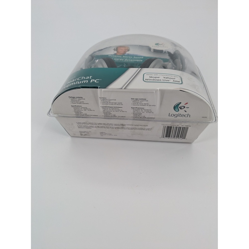 Logitech ClearChat Premium PC Headset Noise Canceling BRAND NEW - Picture 3 of 10